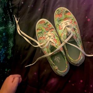 Vans flamingo print